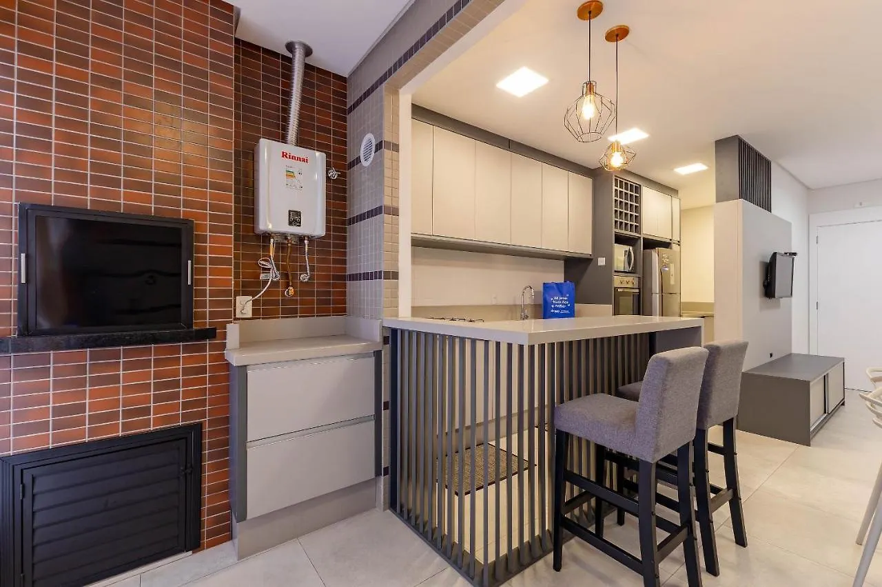 Porto Madero - Apartamento Em Condominio Com Piscina E Academia Bombinhas